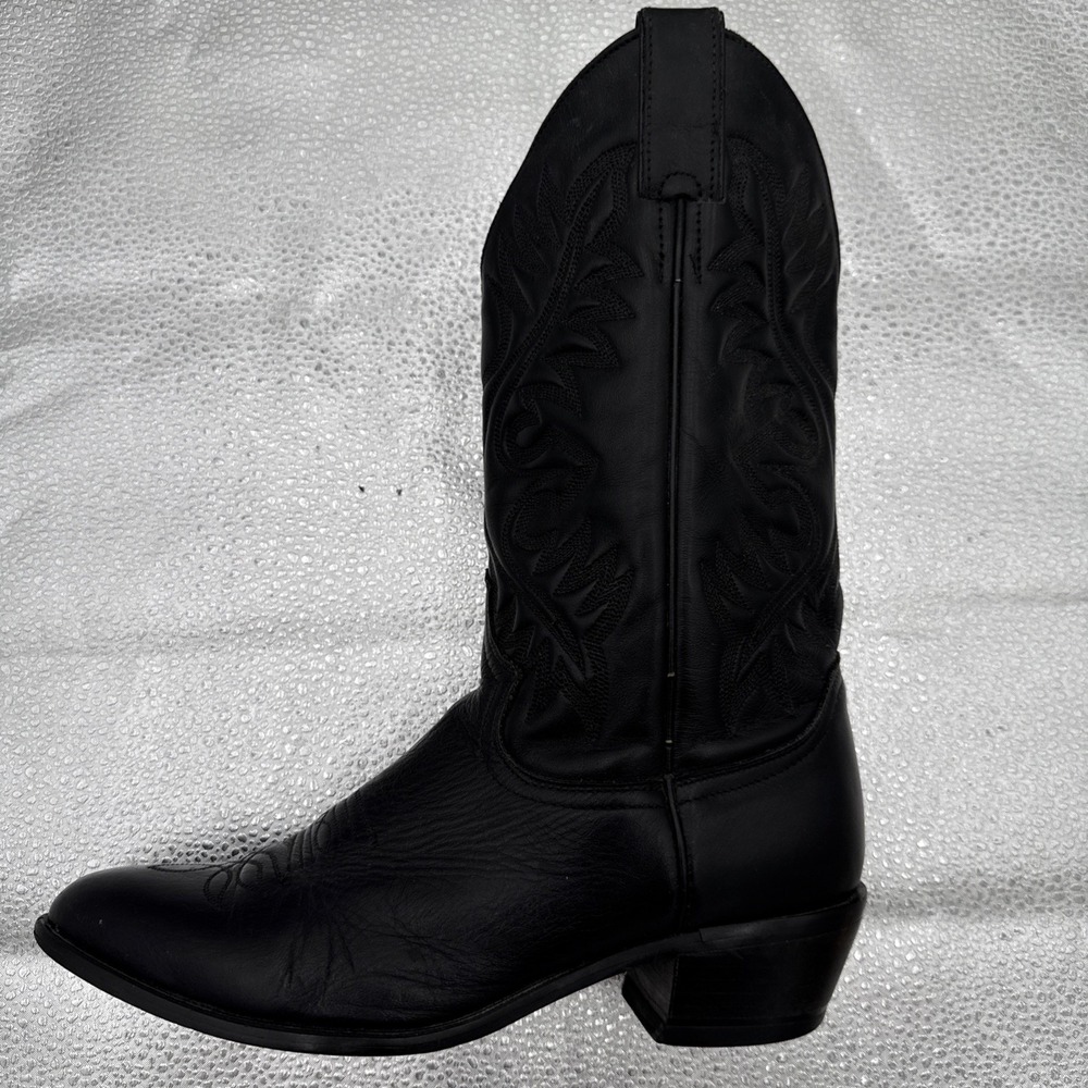 VTG Justin SINGLE LEFT Boot AMPUTEE Womens Size 7.5 Western Cowboy leather sole